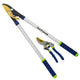 PRO Titanium Compound Action Bypass Lopper and Forged Bypass Pruner Set (2-Pack)