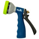 Metal Rear Trigger 7-Pattern Hose Nozzle
