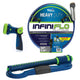 50 ft. Heavy Duty Garden Hose, 8-Pattern Thumb Control Nozzle, and Turbo Oscillating Sprinkler Set (3-Pack)