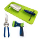 Premium Bypass Pruner, Comfi-Grip Trowel, Thumb Control 8-Pattern Nozzle, and Garden Kneeling Pad Set (4-Pack)