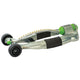 Turbine Metal Wheel Base Oscillating Sprinkler with H2O Tank, 3,600 sq. ft.