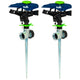 Deluxe Plastic Pulsating Sprinkler on In-Series Metal Spike (2-Pack)