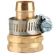 1/2 in. Metal Female Thread Hose Repair Kit w/ Stainless Steel Clamp