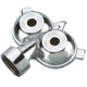 Twin Outlet Metal Spot Sprinkler - Circle Pattern