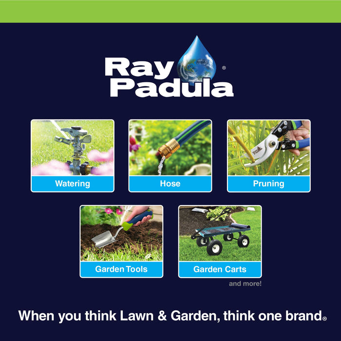 Ray Padula 5/8 in. x 10 ft. FlexLite Premium Lightweight Leader Hose (Female  x Female Threads) — Ray Padula Lawn and Garden