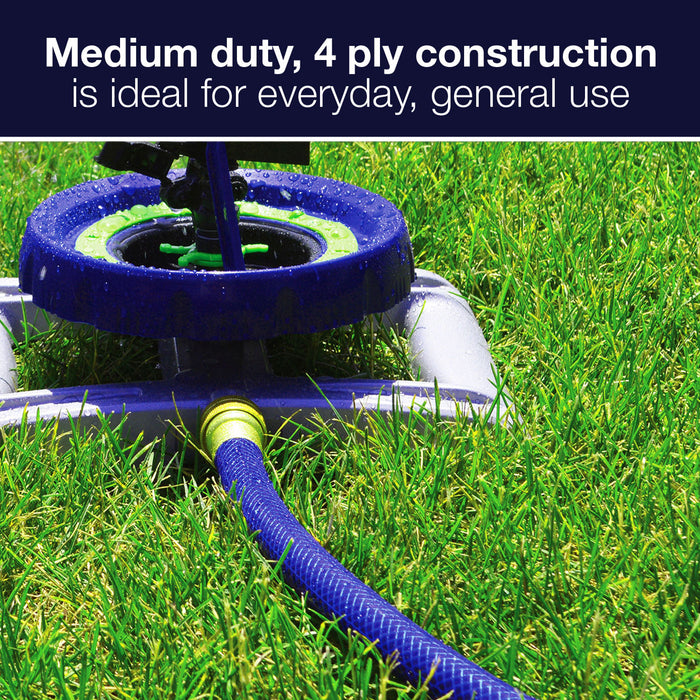 Ray Padula 5/8 in. x 50 ft. Medium Duty Garden Hose with Large